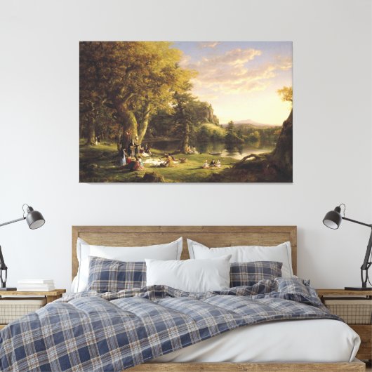 Toile Thomas Cole Le Pic-Nic (Insitu(Chambre))
