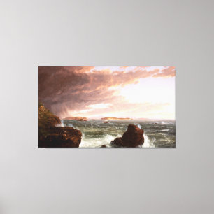 Toile THOMAS COLE - Vue sur la baie de Frenchman - 1845