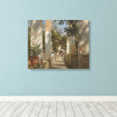 Toile Thomas Fearnley - Pergola avec oranges (Insitu (Plancher de Bois))