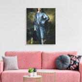 Toile Thomas Gainsborough - Garçon en bleu (Insitu(Salon))