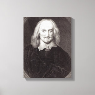 Toile Thomas Hobbes de la 'galerie des portraits