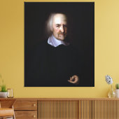 Toile Thomas Hobbes par John Michael Wright (Insitu(Salon))