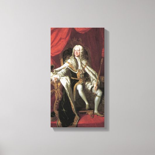 Toile Thomas Hudson King George II (Recto)