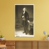Toile Thomas Jefferson, 3e président des États-Unis (Insitu(Salon))