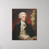 Toile Thomas Jefferson par Mather Brown (1786) (Recto)