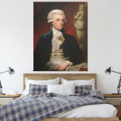 Toile Thomas Jefferson par Mather Brown (1786) (Insitu(Chambre))