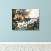 Toile Thomas Moran - Point Lobos, Monterey, Californie (Insitu (Plancher de Bois))