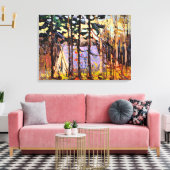 Toile Thomson - Camp d'artistes, Canoe Lake (Insitu(Salon))