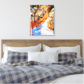Toile Thomson - Neige et rochers, (Insitu(Chambre))