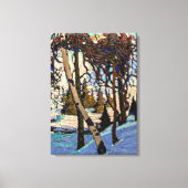 Toile Thomson - Neige précoce (Recto)