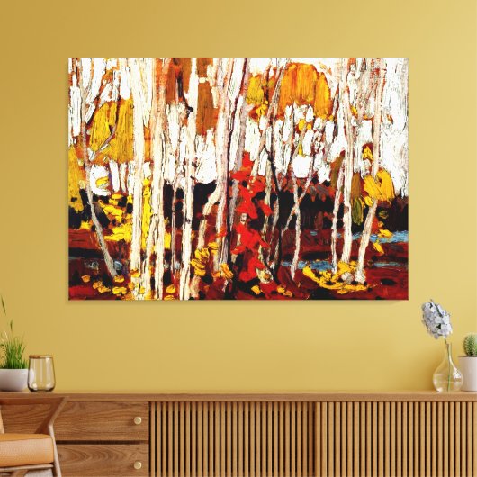 Toile Thomson - Oiseaux d'automne (Insitu(Salon))