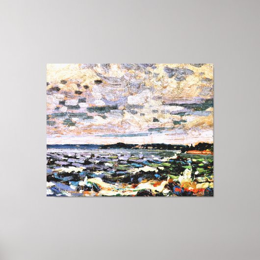 Toile Thomson - Parry Sound Harbour, peinture populaire, (Recto)