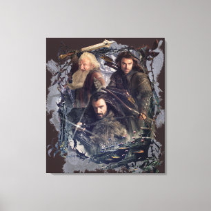 Toile Thorin, Kili et Balin Graphic
