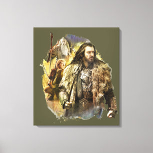 Toile THORIN OAKENSHIELD™, BILBO BAGGINS™, Gandalf