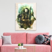 Toile THORIN OAKENSHIELD™, Dwalin, et graphique de Balin (Insitu(Salon))