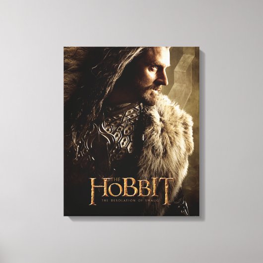 Toile THORIN OAKENSHIELD™ Poster de caractères 1 (Recto)