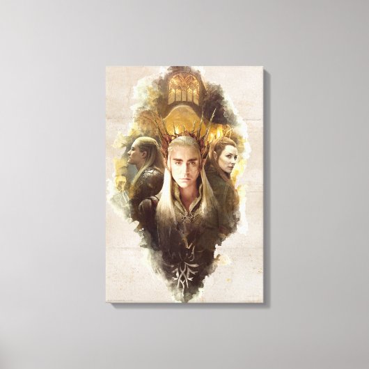 Toile Thranduil, LEGOLAS GREENLEAF™, & TAURIEL™ Graphic (Recto)