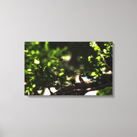 Toile Three Little Birds (Recto)