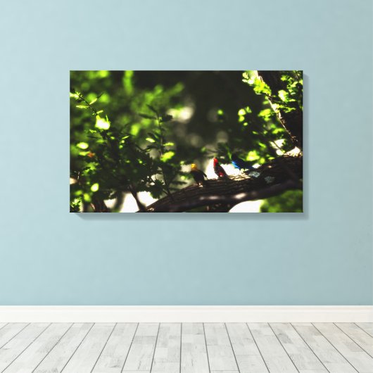 Toile Three Little Birds (Insitu (Plancher de Bois))