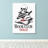 Toile Thriller Club de Lecture (Insitu (Plancher de Bois))