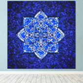 Toile Throat Chakra Thérapie de guérison vibrationnelle (Insitu (Plancher de Bois))