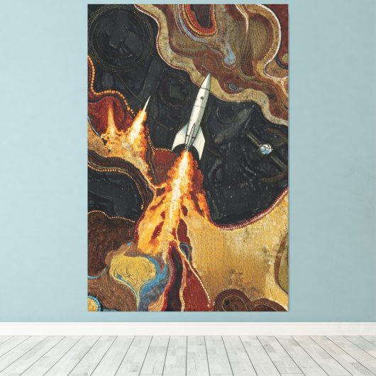 Toile Thrusters canvas print (Insitu (Plancher de Bois))