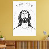Toile Thunder_Cove de Jésus-Christ (Insitu(Salon))