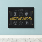 Toile Thunderbolts* | Disposable Delinquents (Insitu (Plancher de Bois))