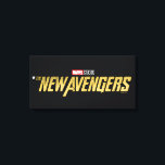 Toile Thunderbolts* | *The New Avengers Logo<br><div class="desc">Official-inspired logo for Marvel Studios' The New Avengers. This high-impact design features a textured gold title card with the iconic asterisk motif. Perfect for fans of the Thunderbolts and the future of the Marvel Cinematic Universe. High-quality graphic suitable for apparel,  posters,  and custom Marvel gifts.</div>