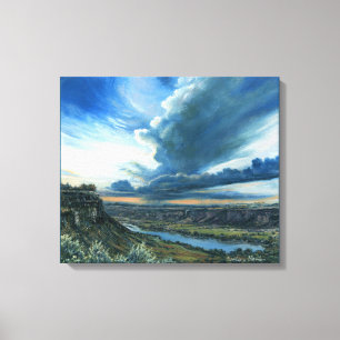 Toile "Thunderstorm" Canvass étiré