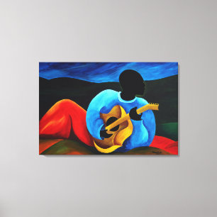 Toile Ti-Jean le guitariste 2008