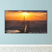 Toile Tianjin Sunset (Insitu (Plancher de Bois))