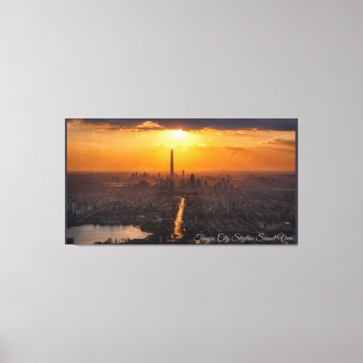 Toile Tianjin Sunset (Recto)