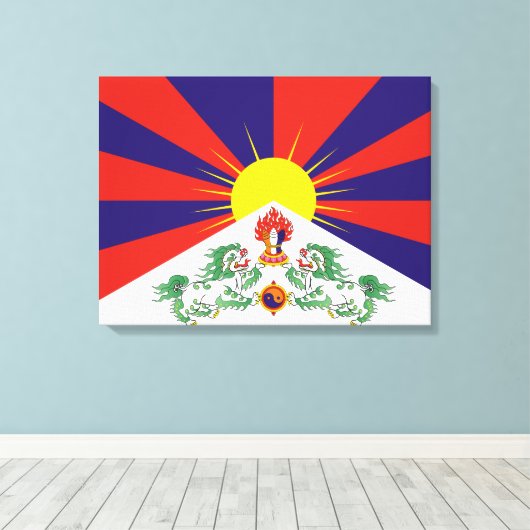 Toile Tibetan (Insitu (Plancher de Bois))