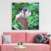 Toile Tidi my Bird le Parus Major (Insitu(Salon))