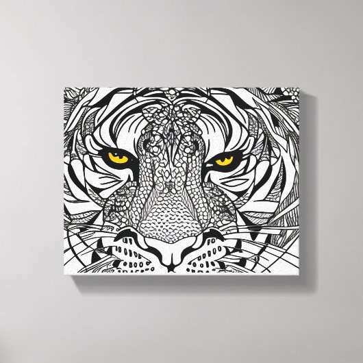 Toile Tiger (Recto)