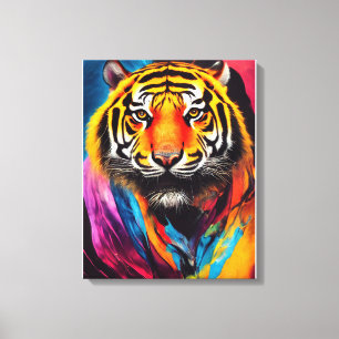 Toile Tiger Animal Discovery Aventure Nature Planet Ea
