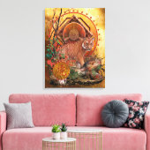 Toile TIGER GLORY Tiger de Malaisie (Insitu(Salon))