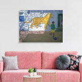 Toile Tiger Inde (Insitu(Salon))