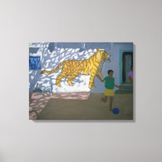 Toile Tiger Inde (Recto)