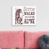 Toile Tiger Style Art Japonais Citation Motivationnelle (Insitu(Salon))