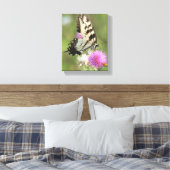 Toile Tiger Swallowtail sur chardon (Insitu(Chambre))