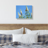 Toile Tiger Swallowtails sur Butterfly Bush (Insitu(Chambre))