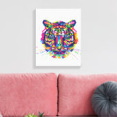 Toile Tiger | Zazzle_Growshop. (Insitu(Salon))
