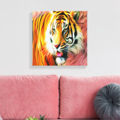 Toile Tigre (Insitu(Salon))