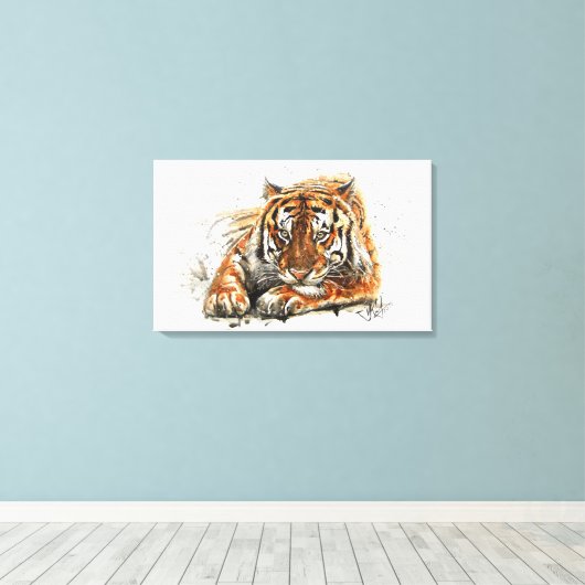 Toile Tigre (Insitu (Plancher de Bois))