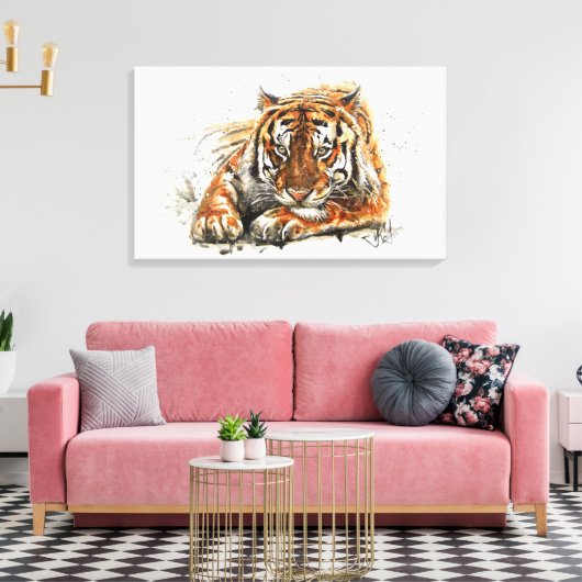 Toile Tigre (Insitu(Salon))