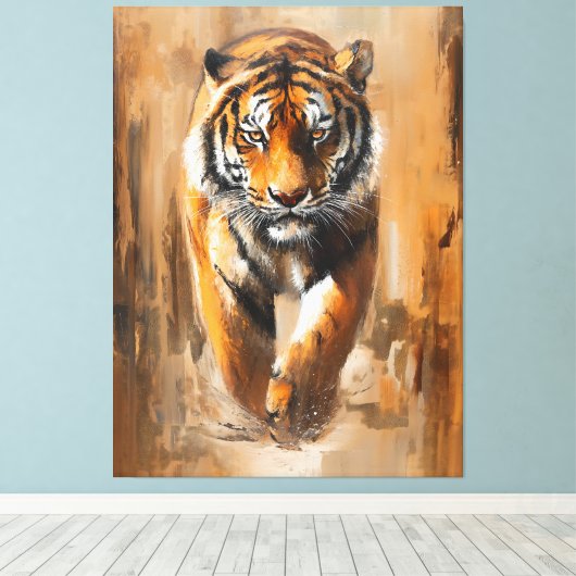 Toile Tigre (Insitu (Plancher de Bois))