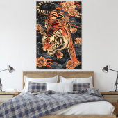 Toile Tigre asiatique (Insitu(Chambre))