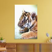 Toile Tigre asiatique (Insitu(Salon))